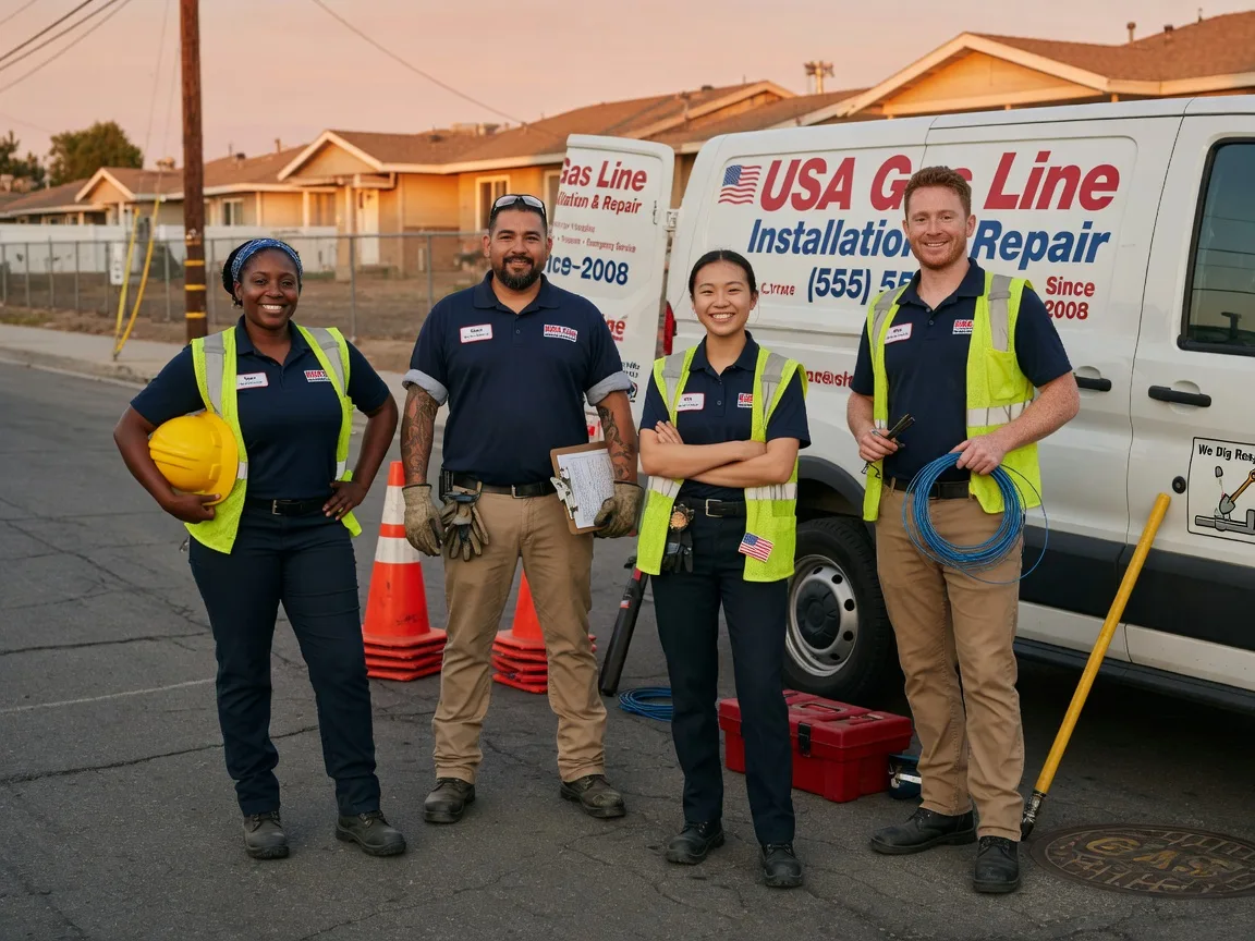 Gas Line Installation company in Solvang, CA